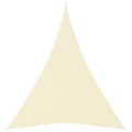Para-sol Estilo Vela Tecido Oxford Triangular 3x4x4 M Creme