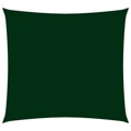 Para-sol Estilo Vela Tecido Oxford Quadrado 4x4 M Verde-escuro