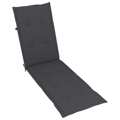Almofadão para Cadeira de Terraço (75+105)x50x4 cm Antracite