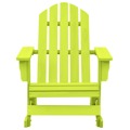 Cadeira Adirondack de Baloiçar P/ Jardim Abeto Maciço Verde