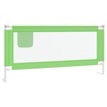 Barra de Segurança P/ Cama Infantil Tecido 190x25 cm Verde