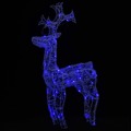 Rena Decorativa de Natal 90 Luzes LED Acrílico 60x16x100 cm
