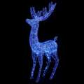 Rena de Natal XXL 250 Luzes LED Azuis 180 cm Acrílico