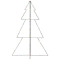 Árvore de Natal em Cone 240 Leds Interior e Exterior 118x180 cm