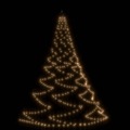 Árvore de Natal Parede 720 Luzes LED 5 M Int/ext Branco Quente