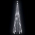 Árvore de Natal em Cone 752 Luzes LED 160x500 cm Branco Frio