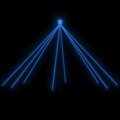 Iluminação P/ Árvore de Natal Int/ext 800 Leds 5 M Azul