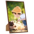 332202 Photo Frames Collage 3 pcs For Table Bronze 15x21cm Mdf