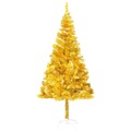Árvore Natal Artificial + Luzes Led/bolas 240cm Pet Dourado