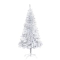 Árvore Natal Artificial + Luzes Led/bolas 150 cm Pet Preateado