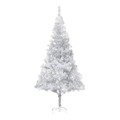 Árvore Natal Artificial + Luzes Led/bolas 180 cm Pet Preateado