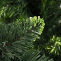 Árvore de Natal Artificial C/ Luzes LED e Bolas 210 cm Verde