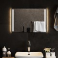 Espelho de Casa de Banho com Luzes LED 60x40 cm
