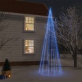 Árvore de Natal com Espigão 732 Luzes LED 500 cm Azul