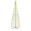 Árvore de Natal em Cone 1400 Luzes LED 160x500 cm Colorido
