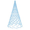Árvore de Natal Mastro de Bandeira 1400 Leds 500 cm Azul
