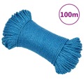 Corda de Trabalho 6 mm 100 M Polipropileno Azul