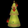 Árvore Natal Insuflável com Luzes LED 500 cm