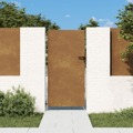 Portão de Jardim 85x175 cm Aço Corten