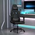 Cadeira de Gaming Couro Artificial Preto