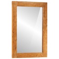Espelho de Casa de Banho 50x70x2,5 cm Acácia Maciça e Vidro
