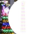Iluminação P/ árvore de Natal 320 Luzes LED 375 cm Colorido