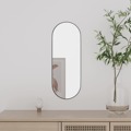 Espelho de Parede Oval 15x40 cm Vidro