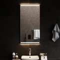 Espelho de Casa de Banho com Luzes LED 50x100 cm