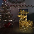 Renas Decorativas de Natal 3 pcs 60x16x100 cm Acrílico