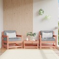 Cadeiras de Jardim C/ Almofadões 2pcs Madeira de Douglas Maciça
