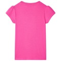 T-shirt de Criança Rosa-escuro 104
