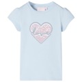 T-shirt para Criança Azul-claro 104