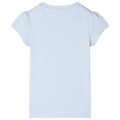T-shirt para Criança Azul-claro 140