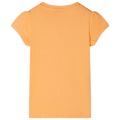 T-shirt de Criança Laranja-brilhante 104