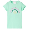 T-shirt Infantil Verde Brilhante 92