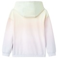 Sweatshirt com Capuz para Criança Cor Branco-estrela 92