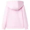 Sweatshirt para Criança com Capuz Rosa-claro 92