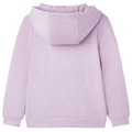 Sweatshirt para Criança com Capuz e Fecho Mistura de Lila 104