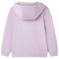 Sweatshirt para Criança com Capuz e Fecho Mistura de Lila 116