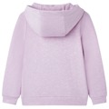 Sweatshirt para Criança com Capuz e Fecho Mistura de Lila 140
