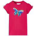 T-shirt para Criança Rosa-choque 92