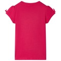 T-shirt para Criança Rosa-choque 128