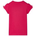 T-shirt para Criança Rosa-choque 140