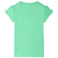 T-shirt para Criança Verde-claro 92