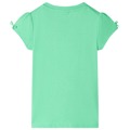 T-shirt para Criança Verde-claro 116