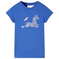 T-shirt para Criança Azul-cobalto 116