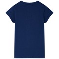 T-shirt para Criança com Estampa de Cães Azul-marinho 104