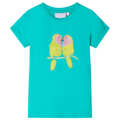 T-shirt Infantil Menta 140