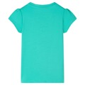 T-shirt Infantil Menta 140