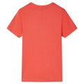 T-shirt para Criança Vermelho-claro 128